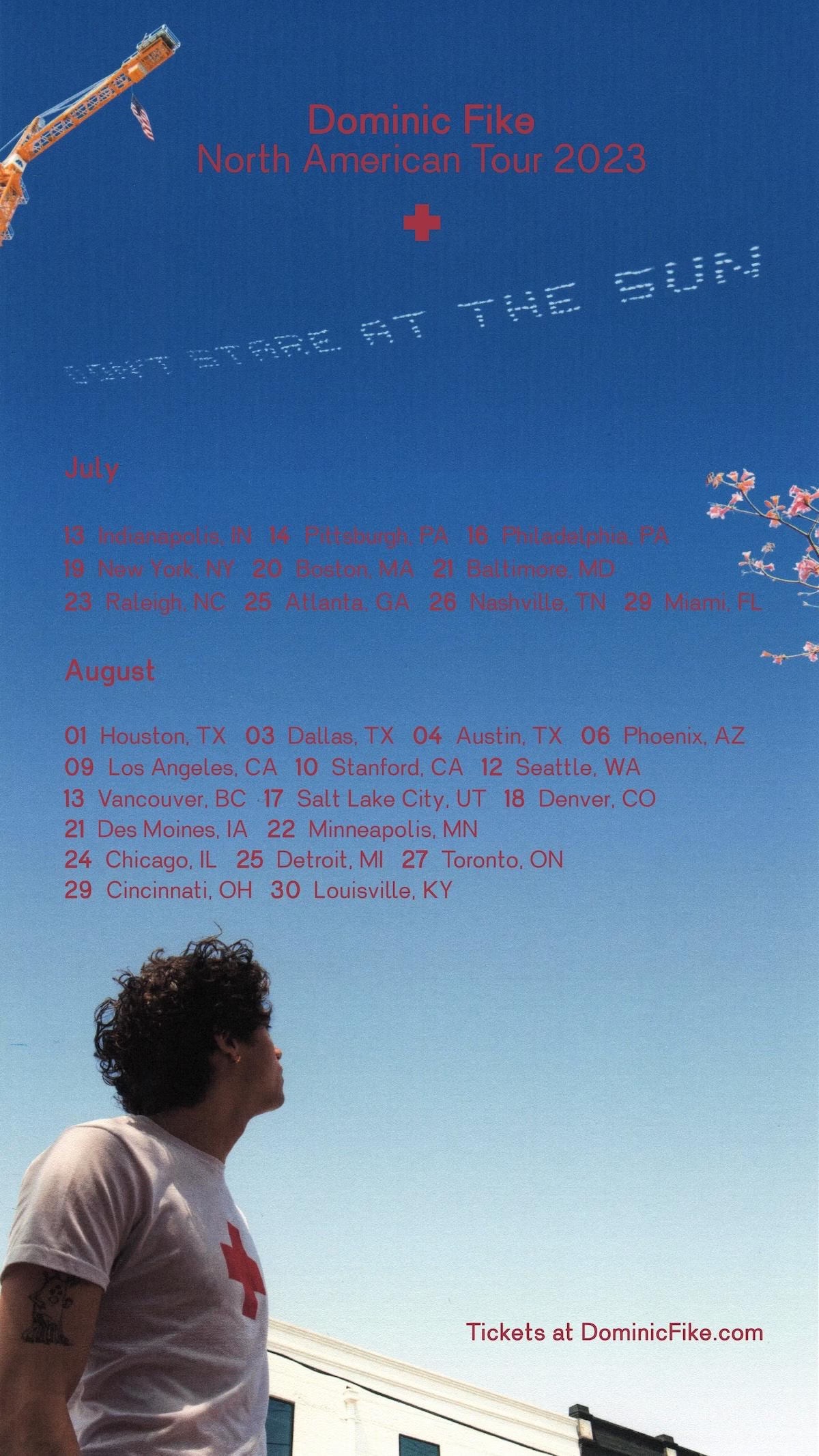 Dominic Fike Announces North American Tour + Shares New Music Video