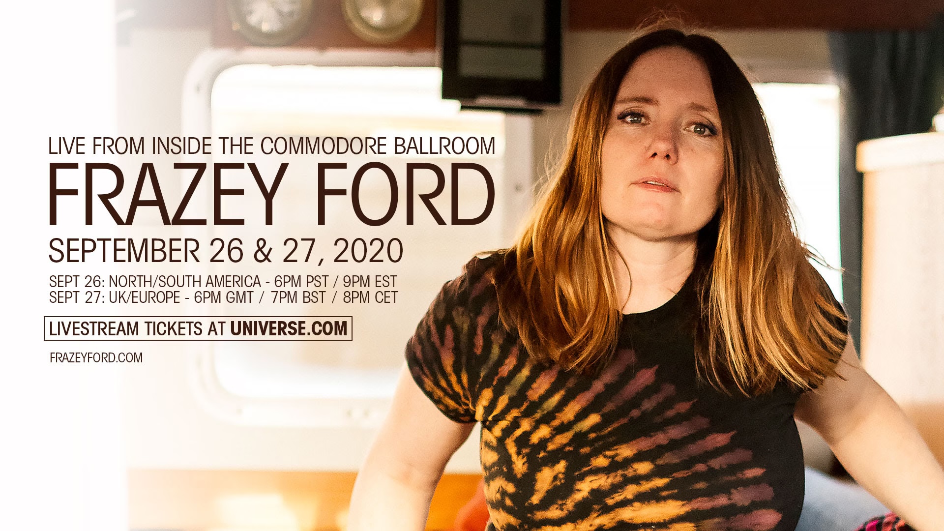 Frazey Ford Upcoming Virtual Performances “Live From Inside”