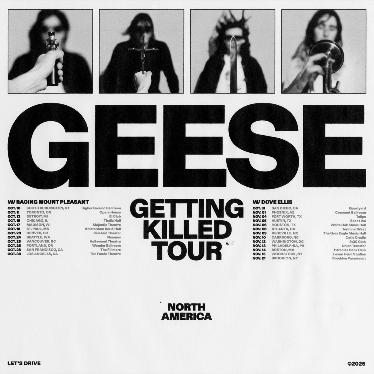 Geese Announces Headline North American Tour