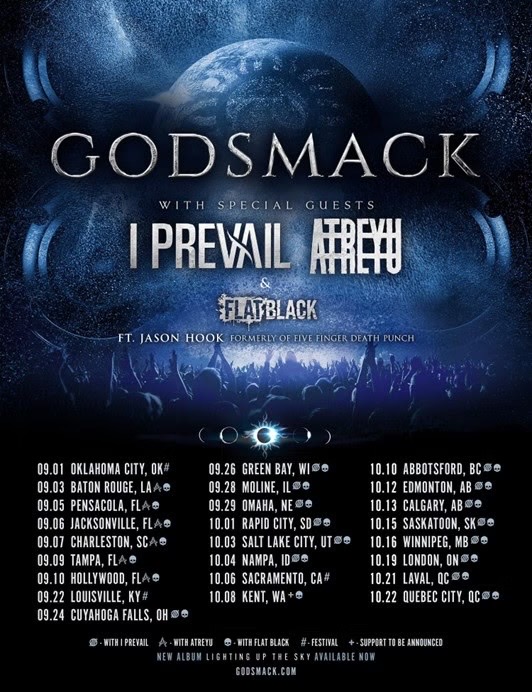 Godsmack Announce Additional 2023 North America Tour Dates