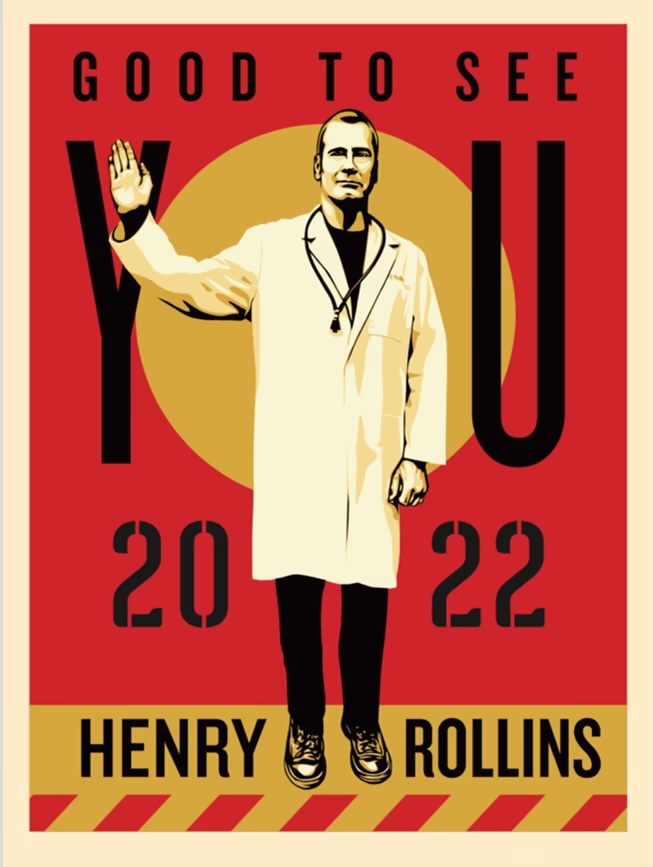 Henry Rollins Announces Good To See You Tour