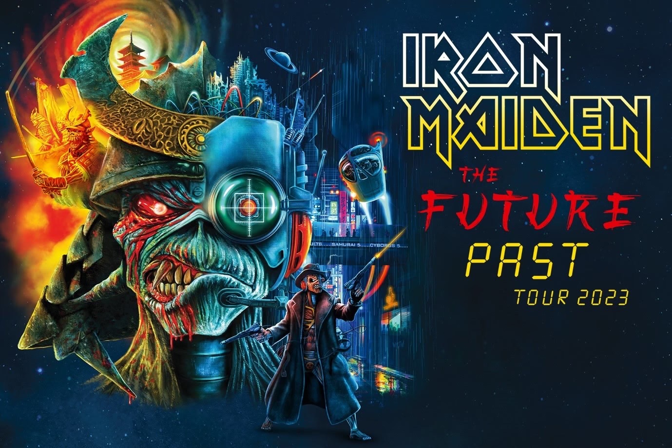 Iron Maiden Announce Western Canada Shows As Part Of 2023’s ‘The Future Past Tour’