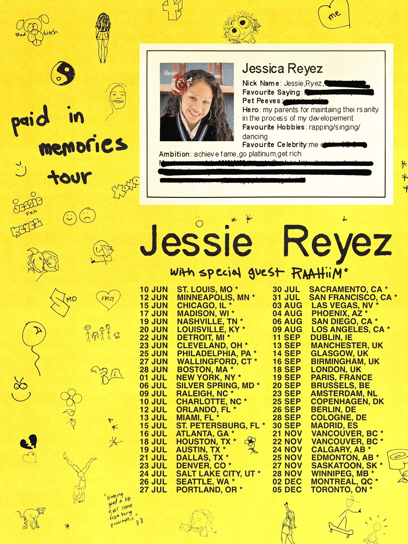 Jessie Reyez Announces Tour Dates Across Canada