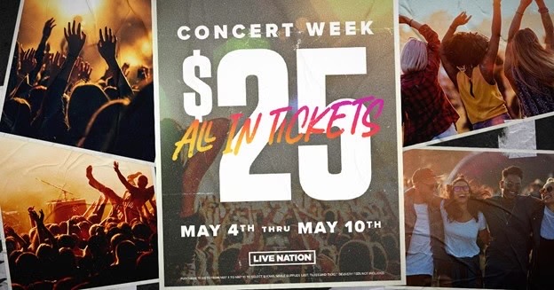 Live Nation Announces Concert Week 2022