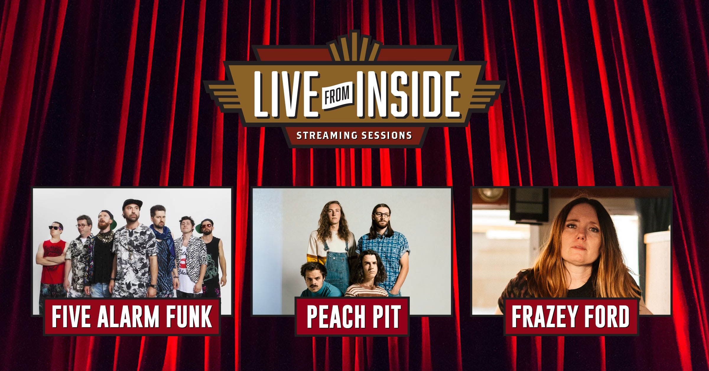 Live Nation Canada Presents ‘Live From Inside’ Streaming Sessions Delivering Live Concerts From The Commodore Ballroom & The Velvet Underground