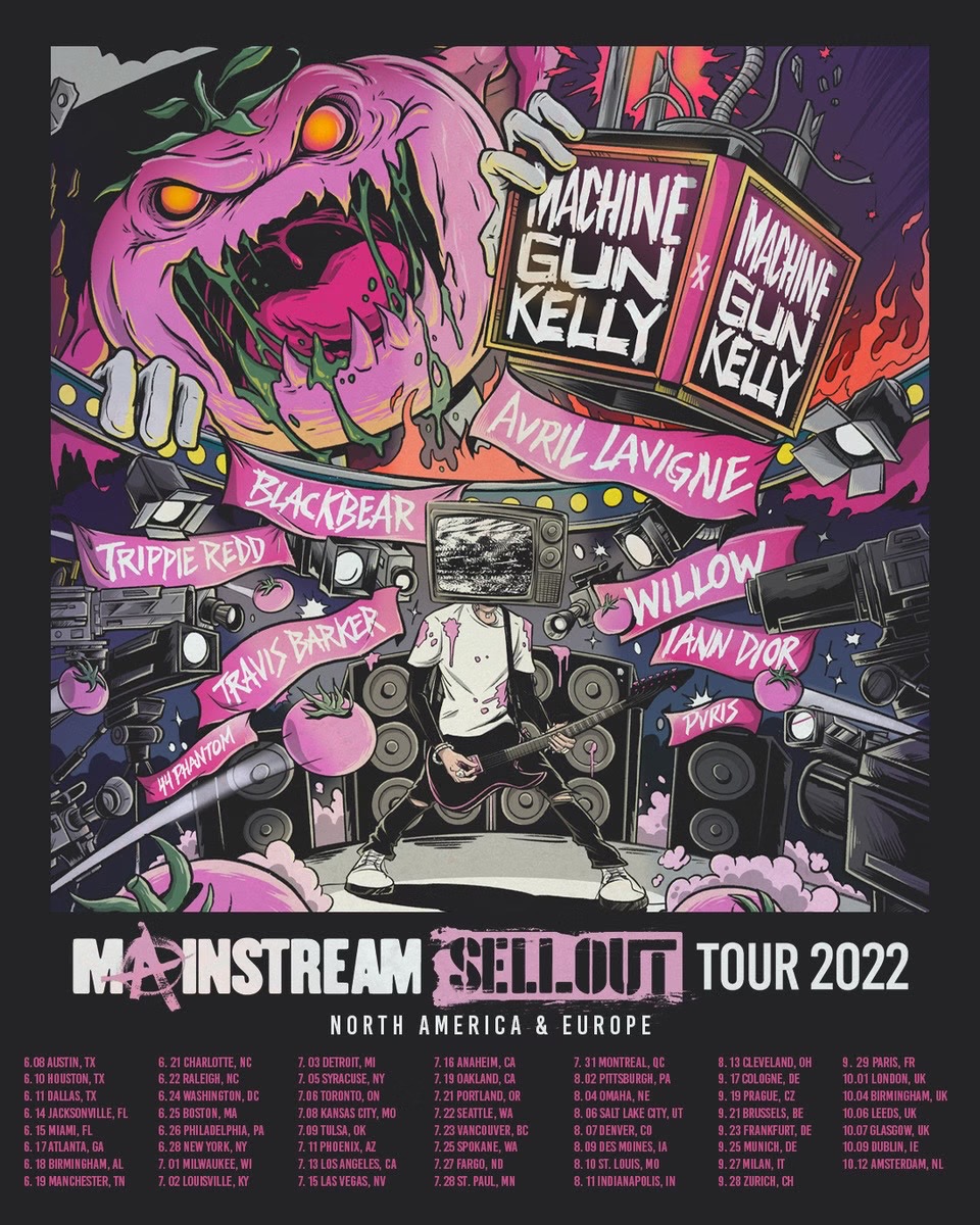 Machine Gun Kelly Announces The Mainstream Sellout Tour