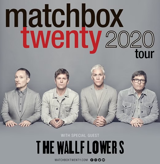 Matchbox Twenty Announces 2020 Summer Tour With Special Guest The Wallflowers