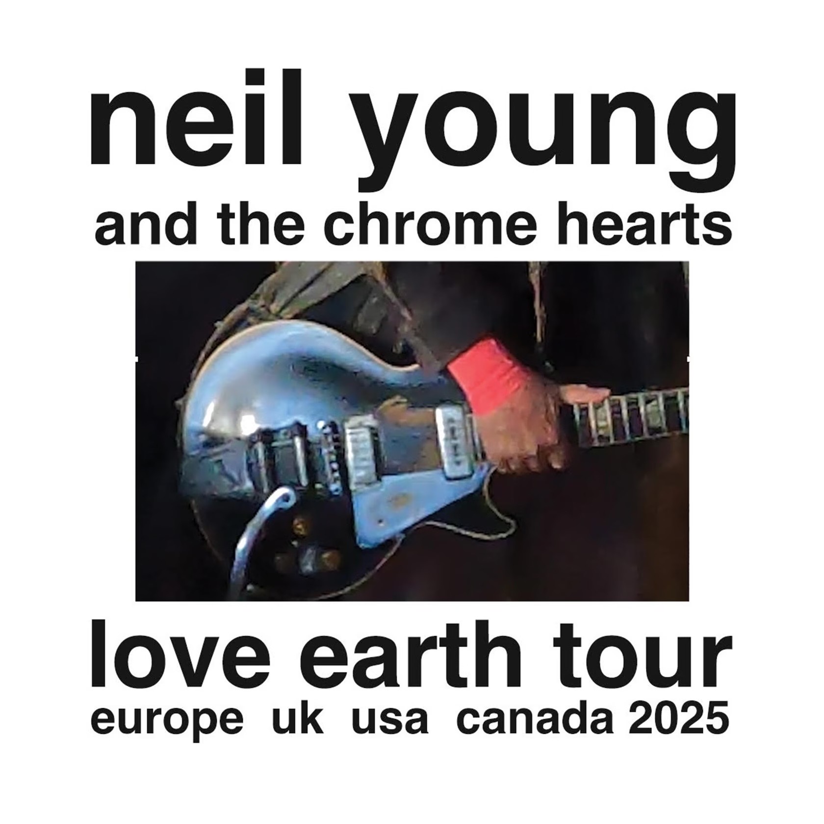 Neil Young And The Chrome Hearts Announce Love Earth World Tour