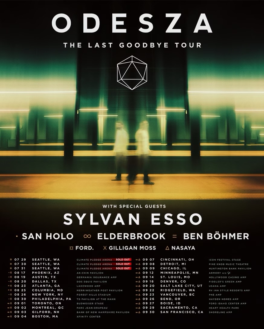 Odesza Announces Their Return With Summer Amphitheater Tour: ‘The Last Goodbye’