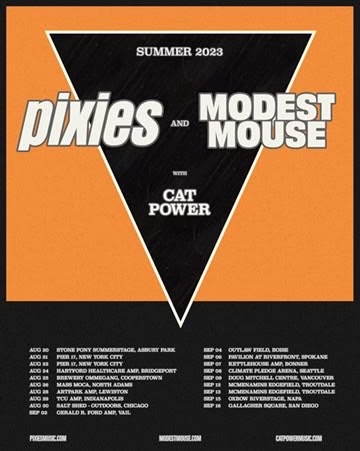 Pixies Announce Leg Three Of Their 2023 North American Tour