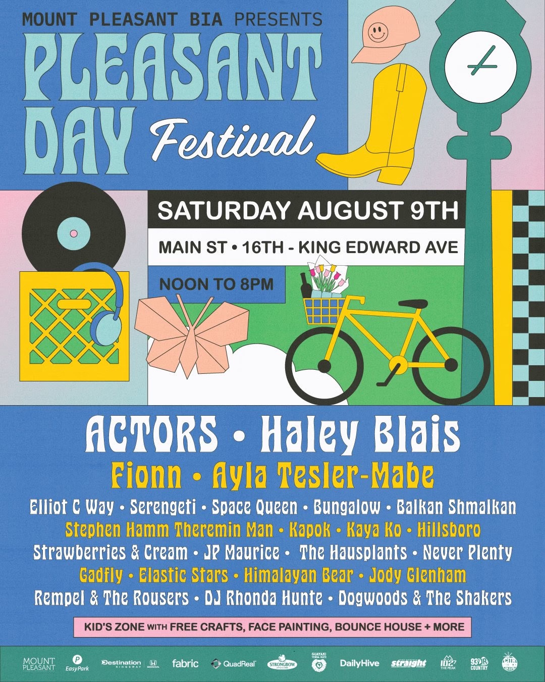 Pleasant Day Festival Announces 2025 Music Lineup – Featuring Actors, Fionn, Haley Blais, Balkan Shmalkan, And More