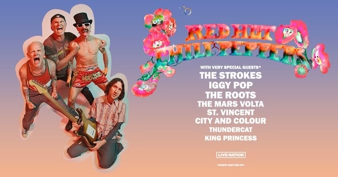 Red Hot Chili Peppers Announce 2023 Tour