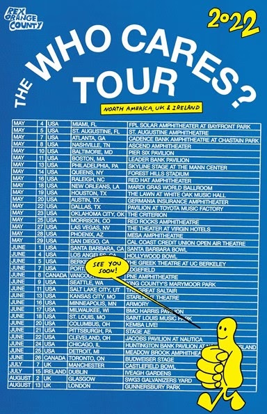 Rex Orange County Announces 2022 North American + UK/Ireland Tour Dates
