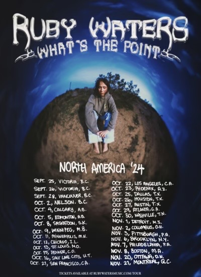 Ruby Waters Announces Her “What’s The Point” North American Tour