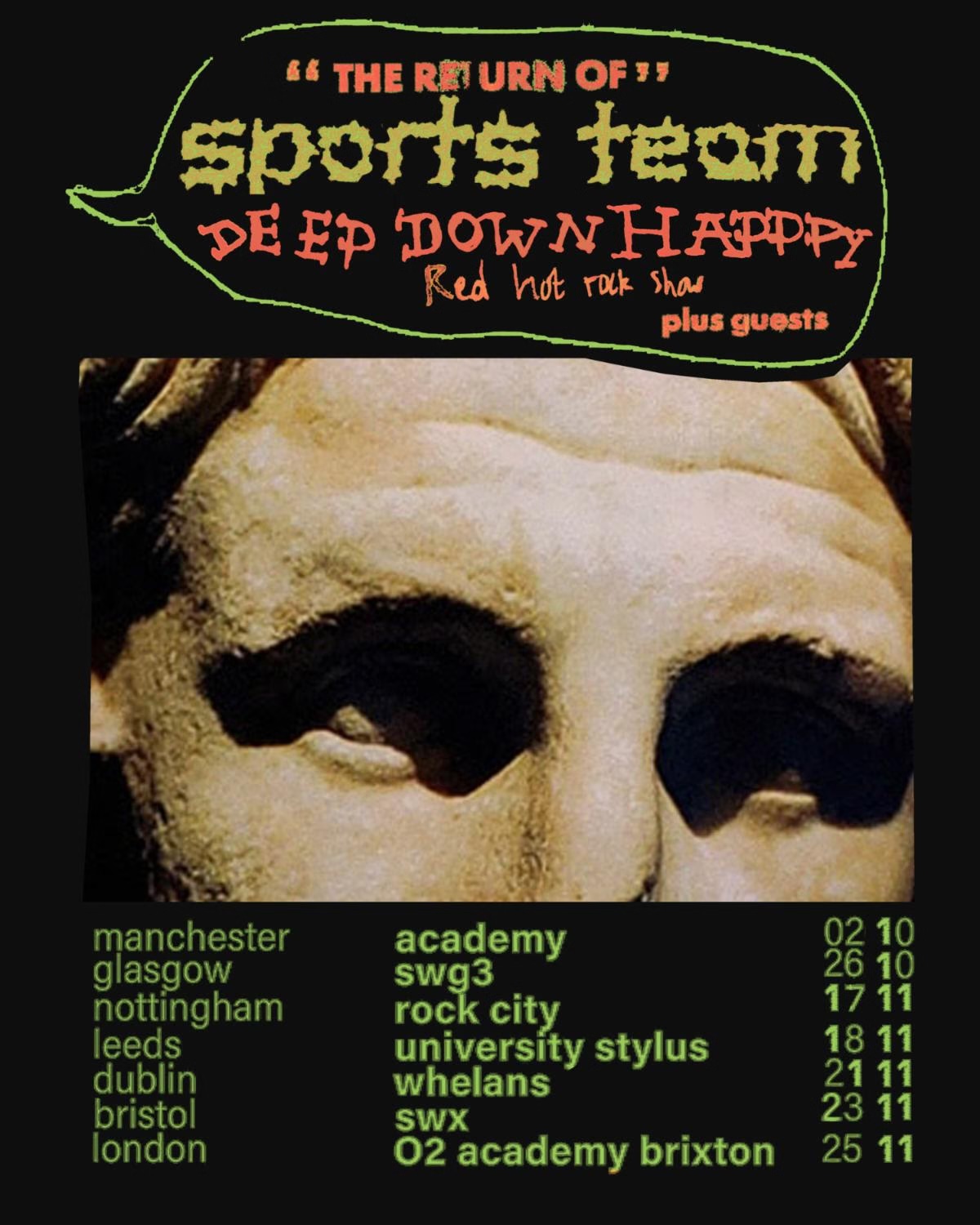 Sports Team Shares Song, Video And UK Tour Dates