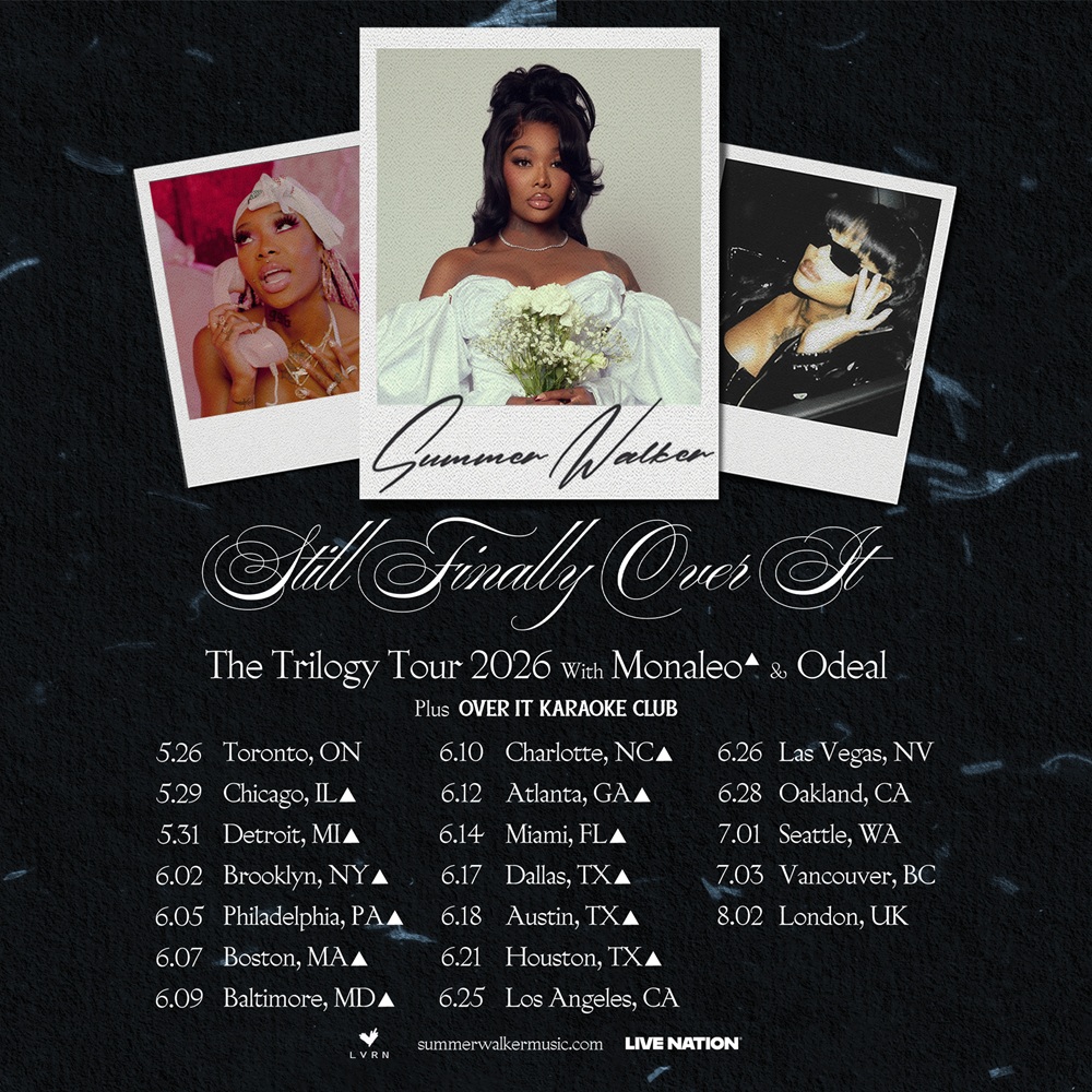 Summer Walker Announces “Still Finally Over It” Tour