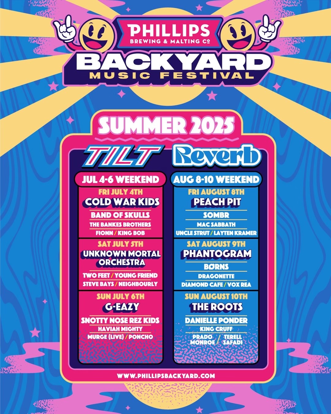 The 2025 Phillips Backyard Festival Series Returns To Victoria With Stellar Lineup!