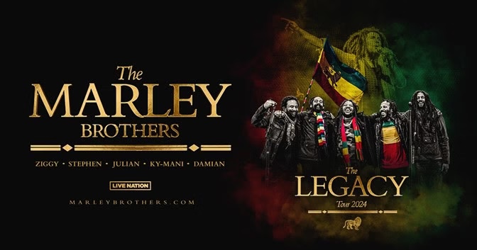 The Marley Brothers Unite For ‘The Legacy Tour’ A Historic One-Of-A-Kind Outing Celebrating Bob Marley’s Music, Influence And Legacy