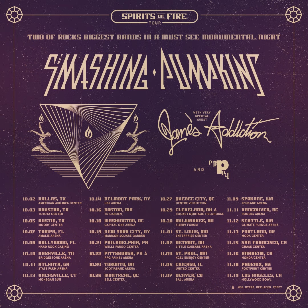 The Smashing Pumpkins Announce North American Arena Tour With Jane’s Addiction As Special Guests