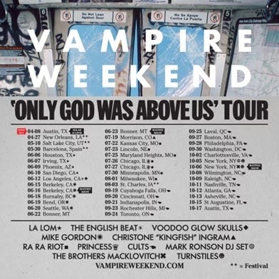 Vampire Weekend Releases First New Music In Five Years, Announces Massive Tour Across North America