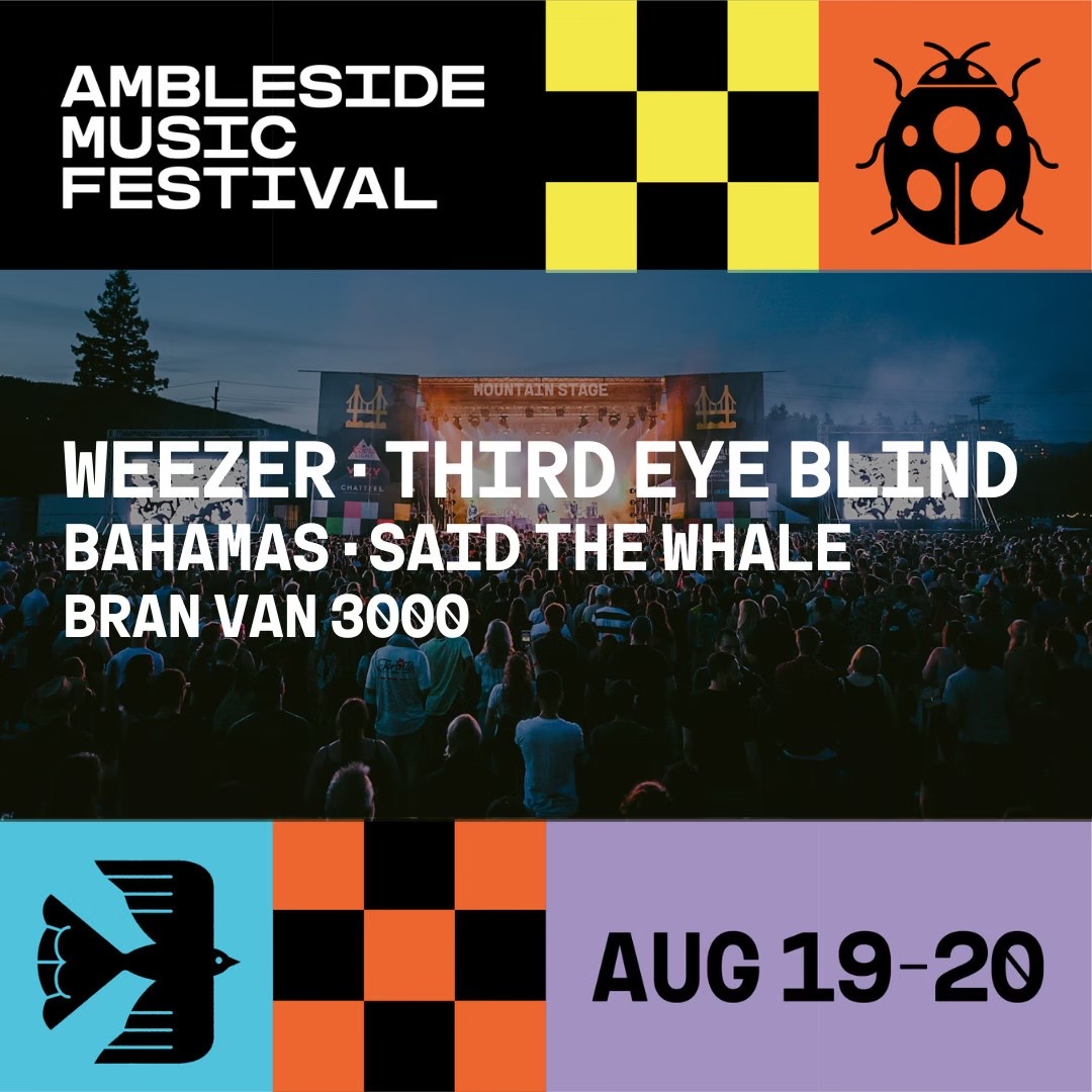 Weezer And Third Eye Blind To Headline Ambleside Music Festival In West Vancouver This Summer