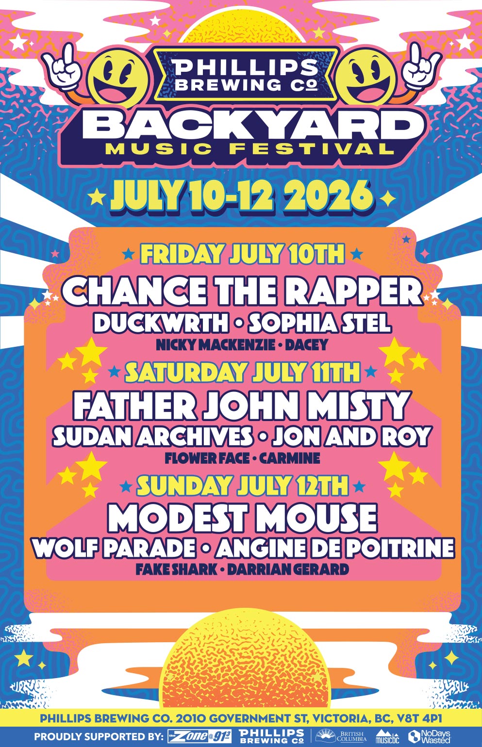 Chance The Rapper, Father John Misty, And Modest Mouse Set To Headline 2026 Phillips Backyard Music Festival In Victoria