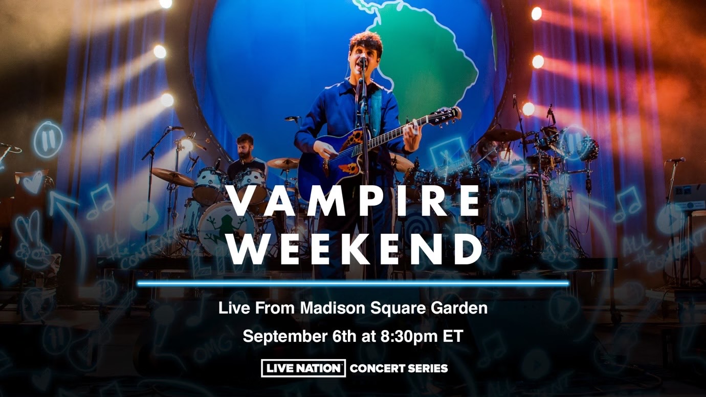 Vampire Weekend to Live Stream Sold-Out Madison Square Garden Concert