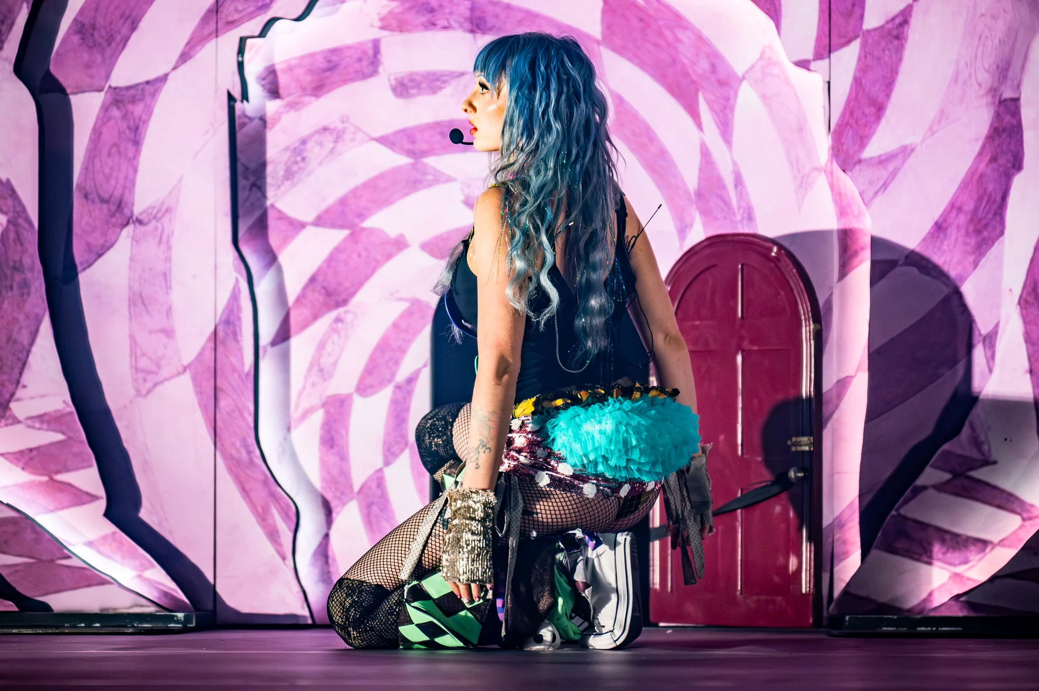 Ashnikko performing at Orpheum Theatre, Vancouver, BC - concert photography by Michael Caswell