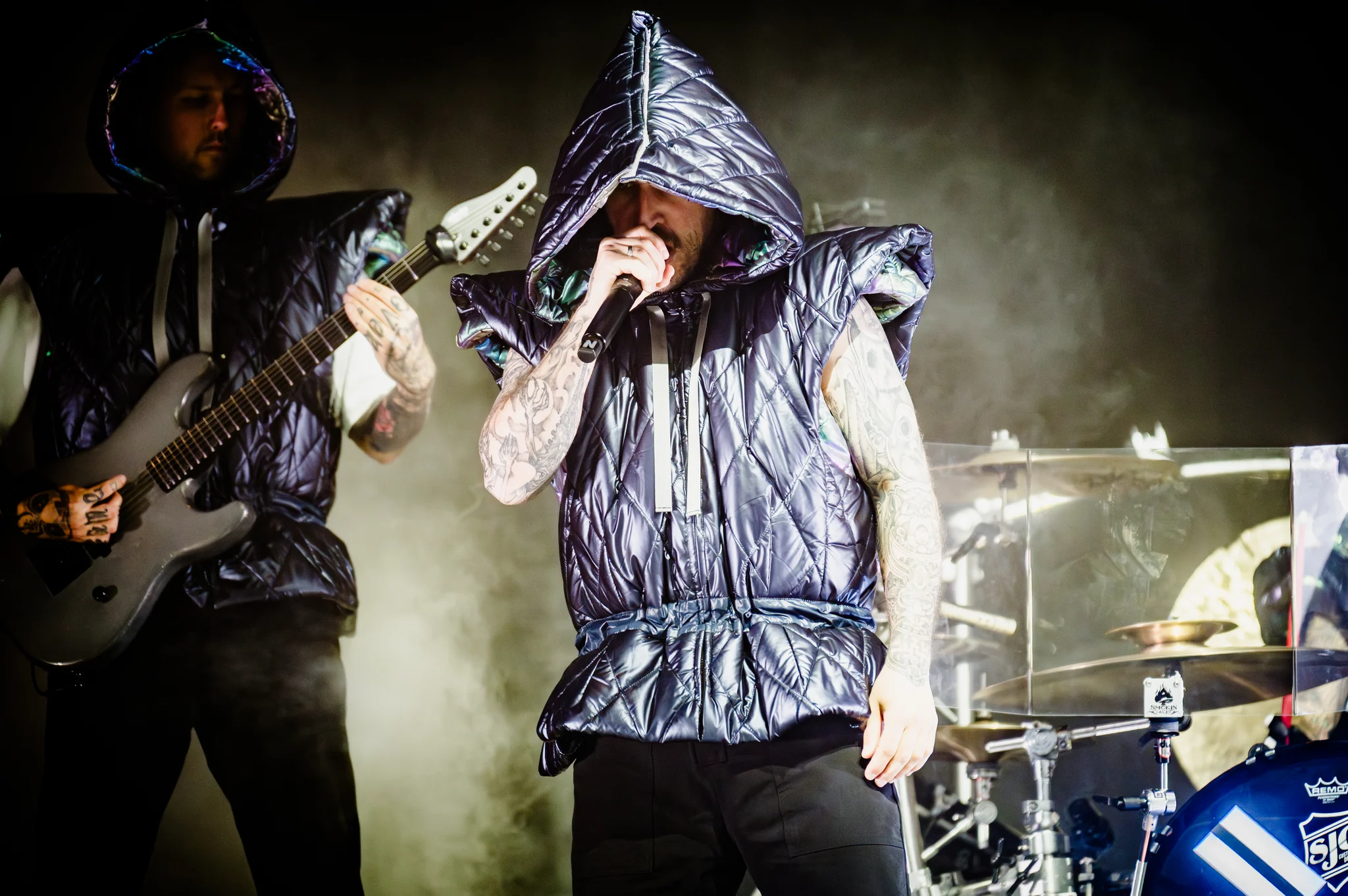 Electric Callboy performing at PNE Forum, Vancouver, BC - concert photography by Michael Caswell