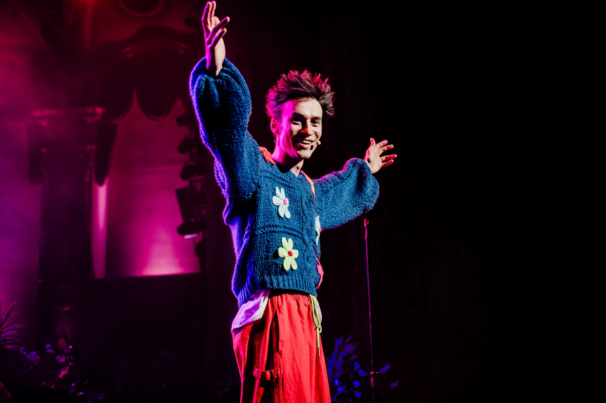 Jacob Collier performing at Orpheum Theatre, Vancouver, BC - concert photography by Michael Caswell