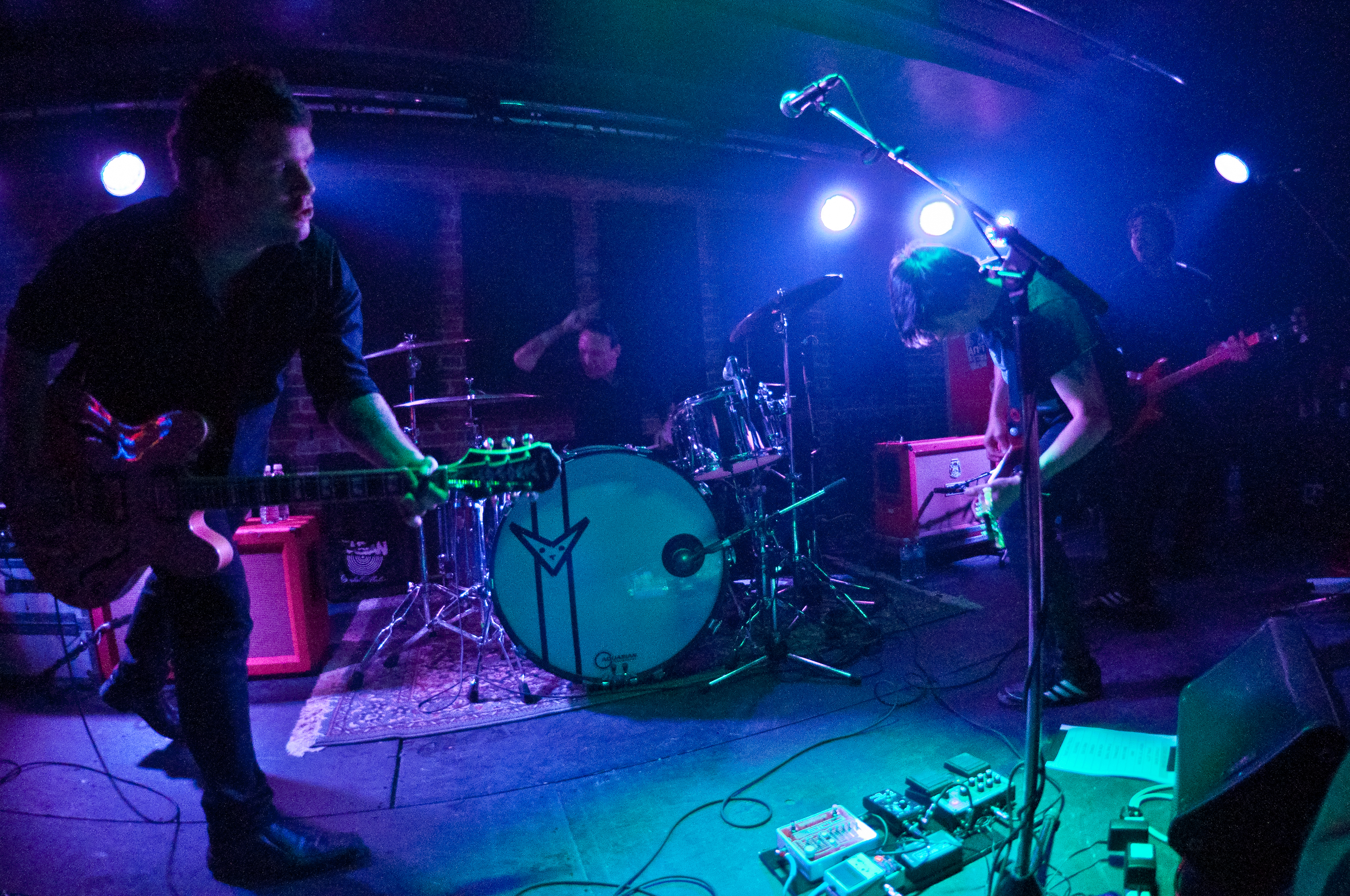 …And You Will Know Us By The Trail Of Dead performing at Electric Owl, Vancouver - concert photography by Michael Caswell