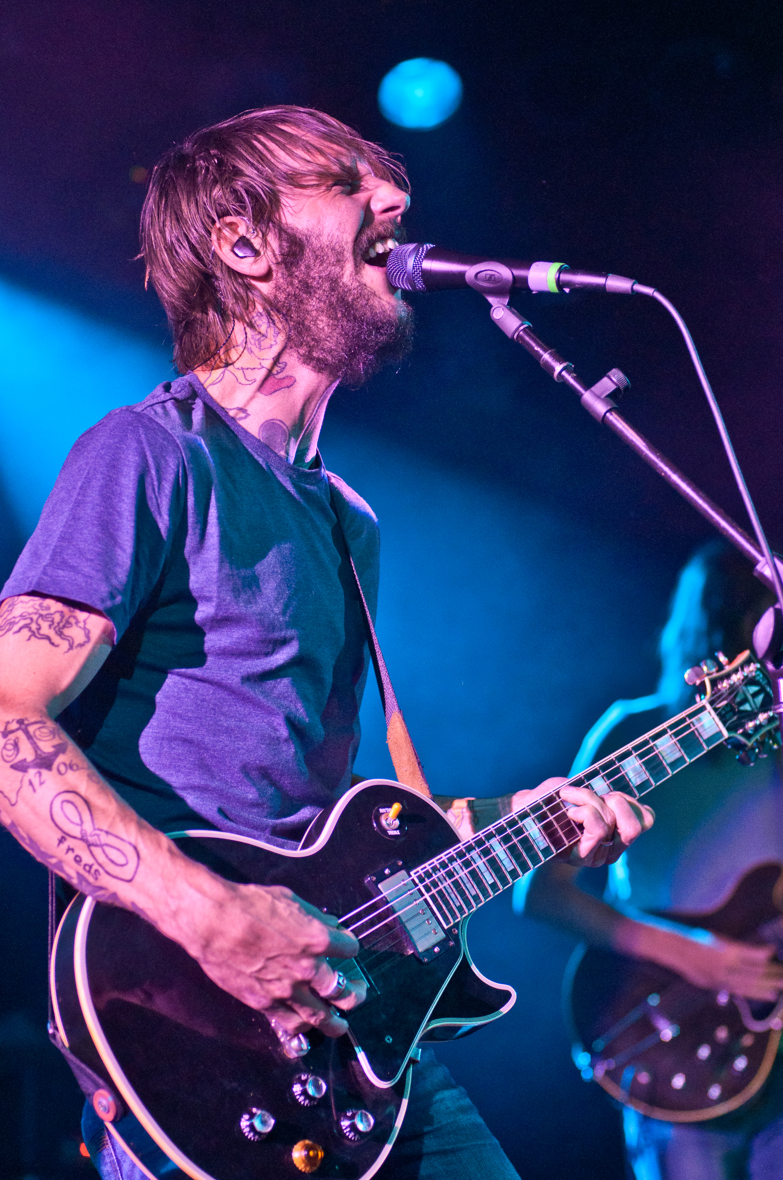 Band of Horses performing at Commodore Ballroom, Vancouver - concert photography by Michael Caswell