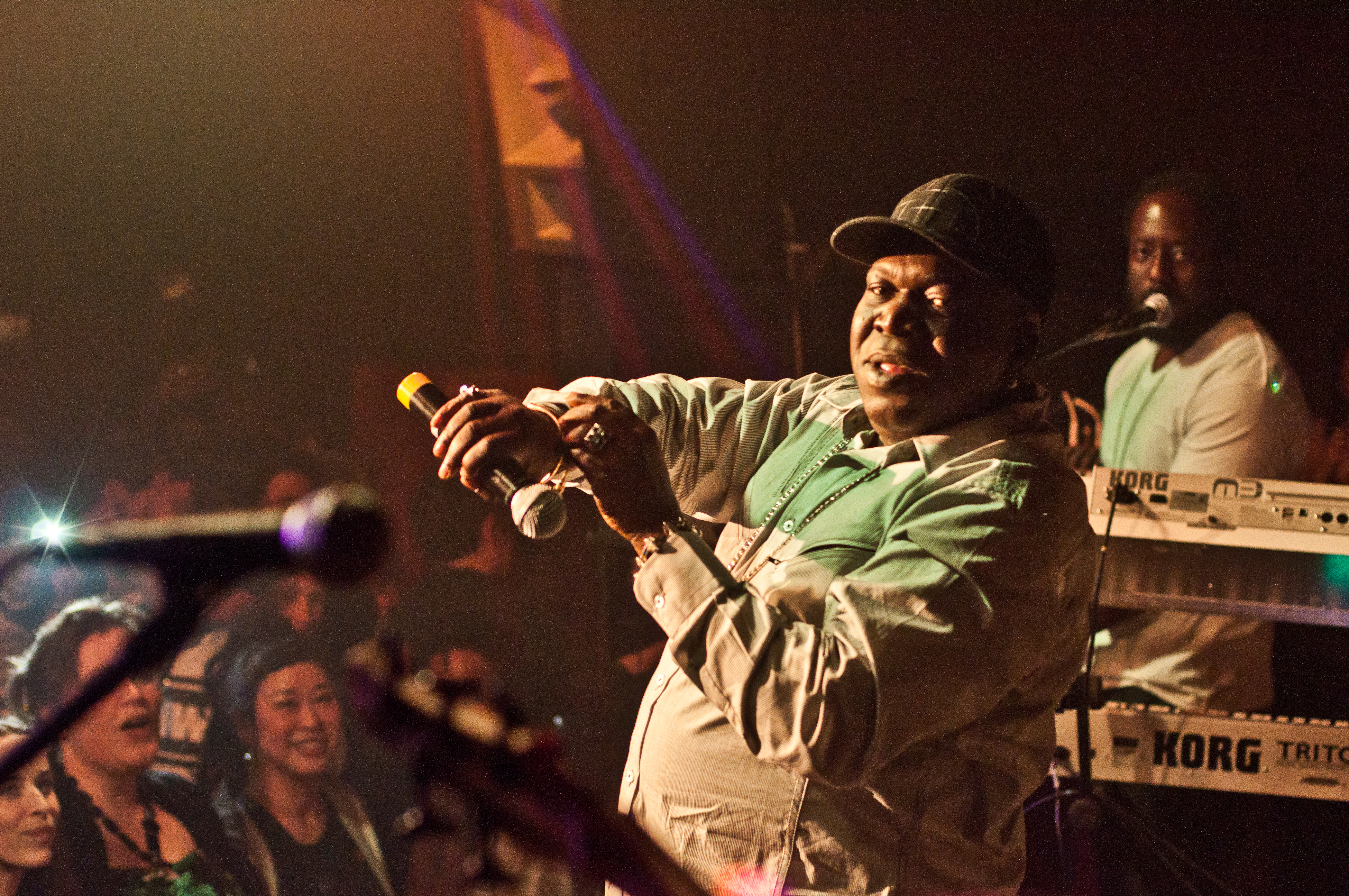 Barrington Levy performing at Fortune Sound Club, Vancouver - concert photography by Michael Caswell