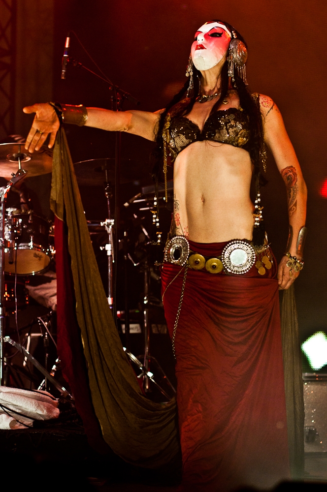 Beats Antique performing at Sasquatch!, George, WA - concert photography by Michael Caswell
