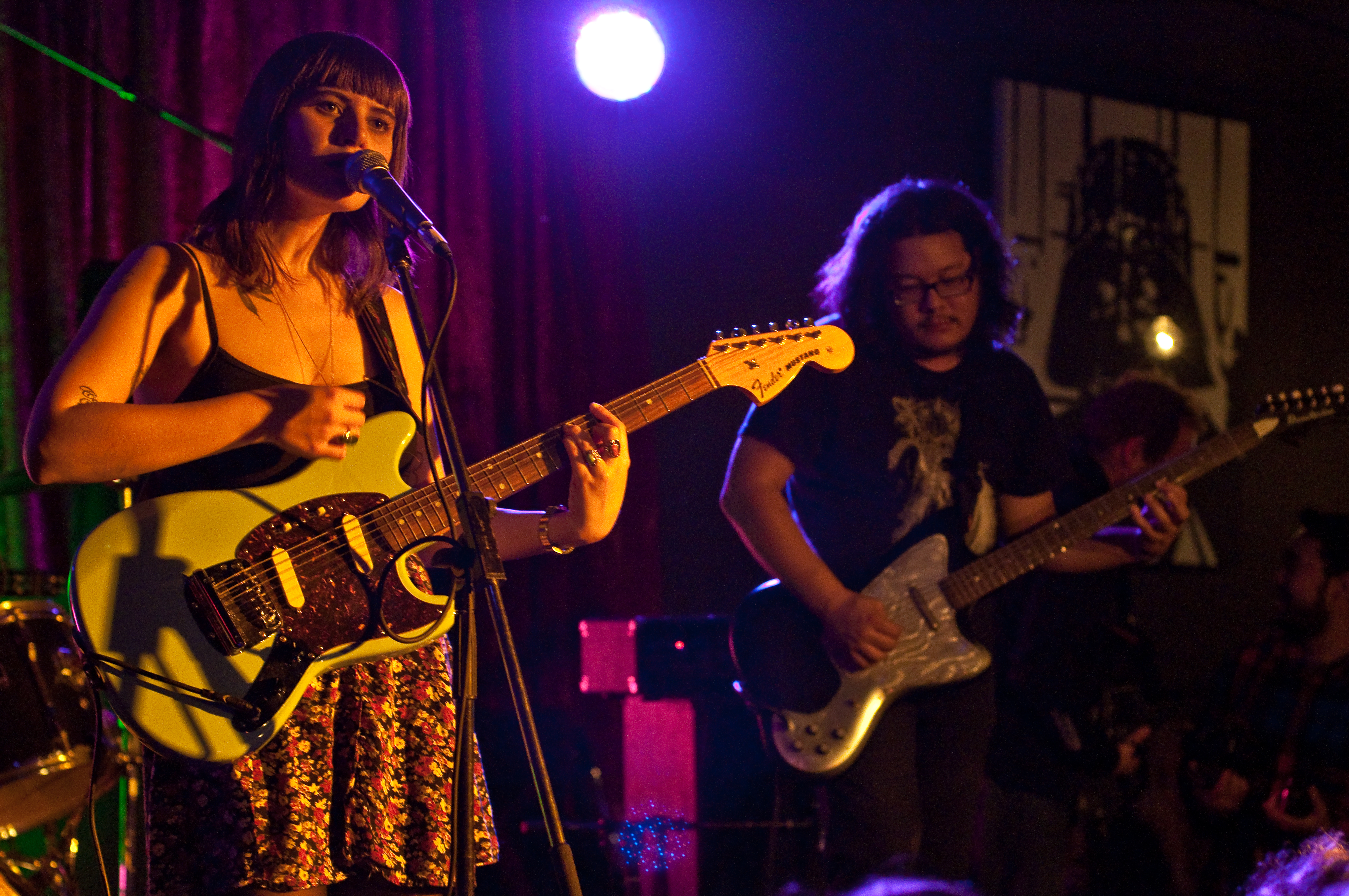 Best Coast performing at Cobalt, Vancouver - concert photography by Michael Caswell