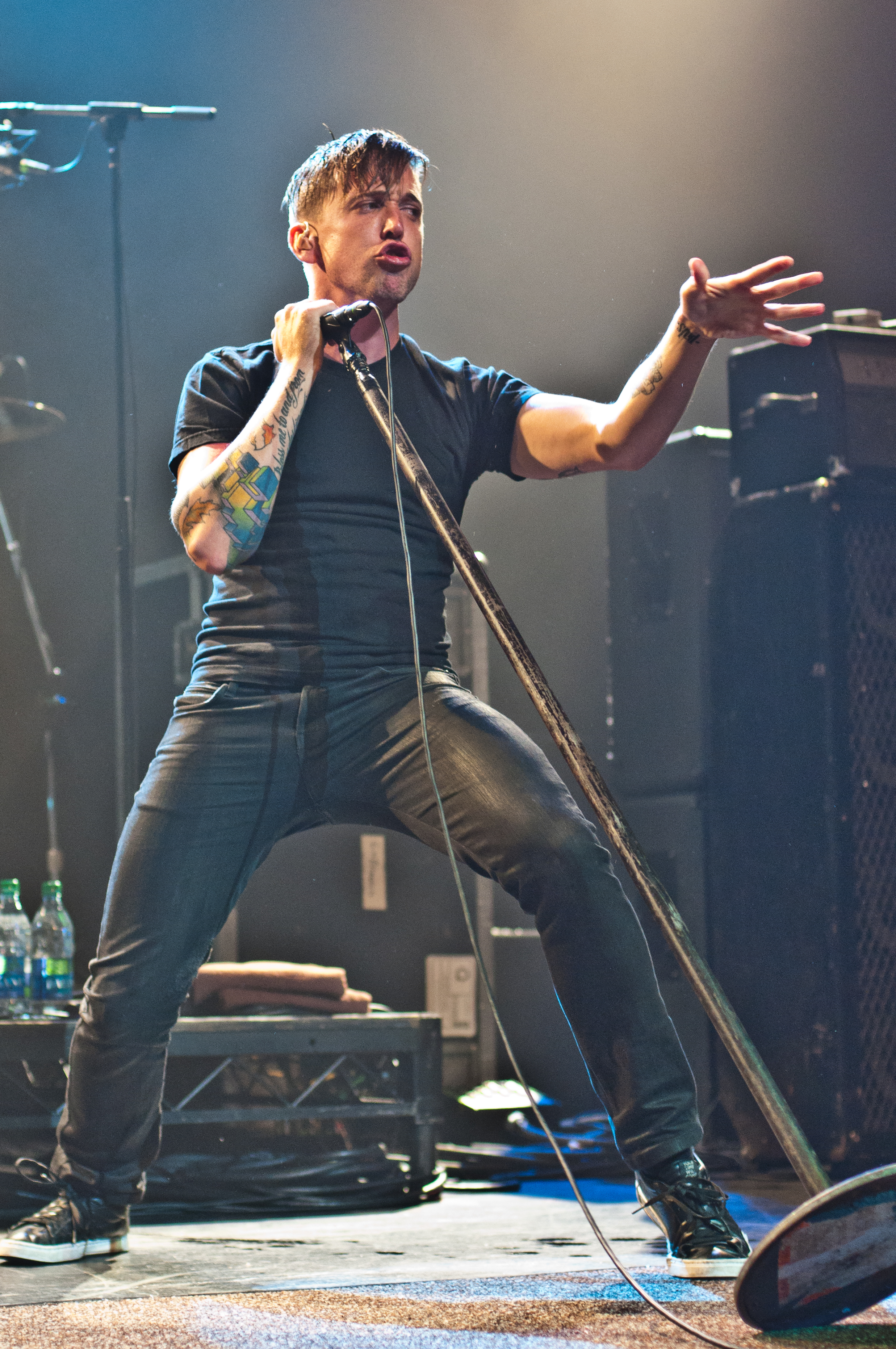 Billy Talent performing at Vogue Theatre, Vancouver - concert photography by Michael Caswell