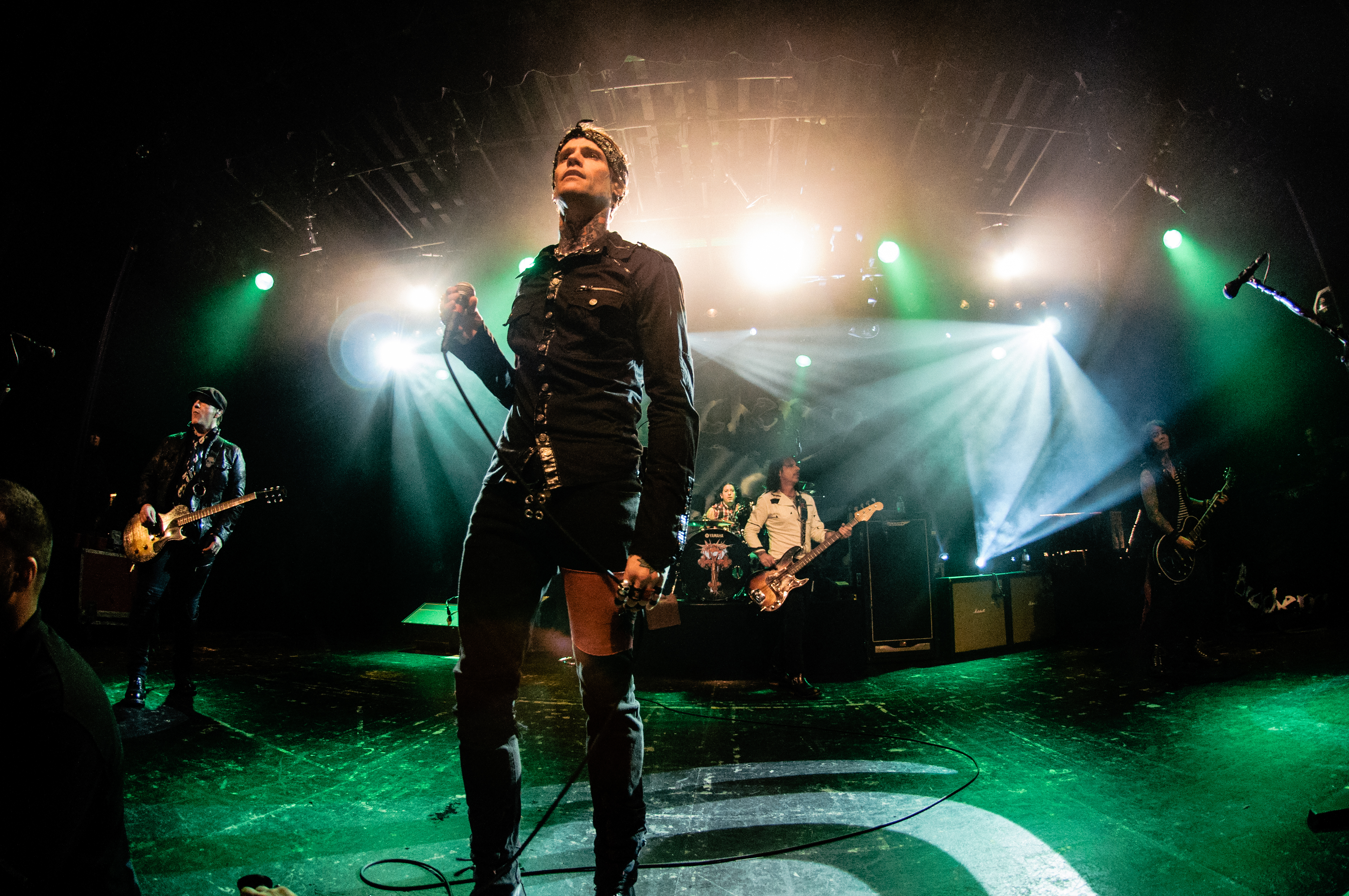 Buckcherry performing at Commodore Ballroom, Vancouver - concert photography by Michael Caswell