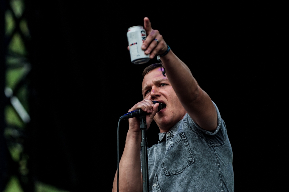 Cage The Elephant performing at Pemberton Festival, Vancouver - concert photography by Michael Caswell