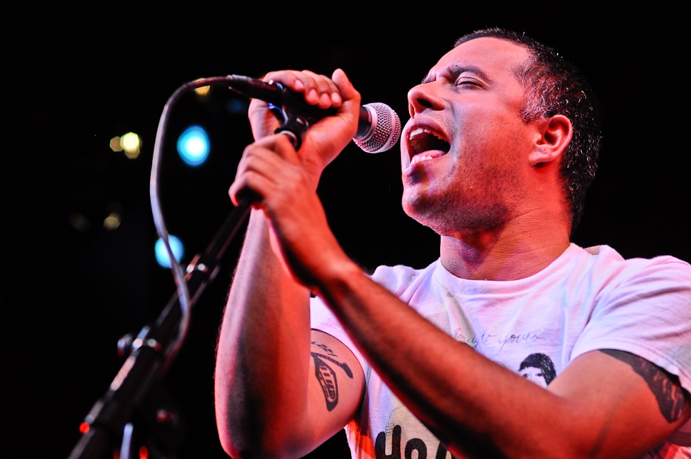 Davila 666 performing at Bumbershoot, Vancouver - concert photography by Michael Caswell