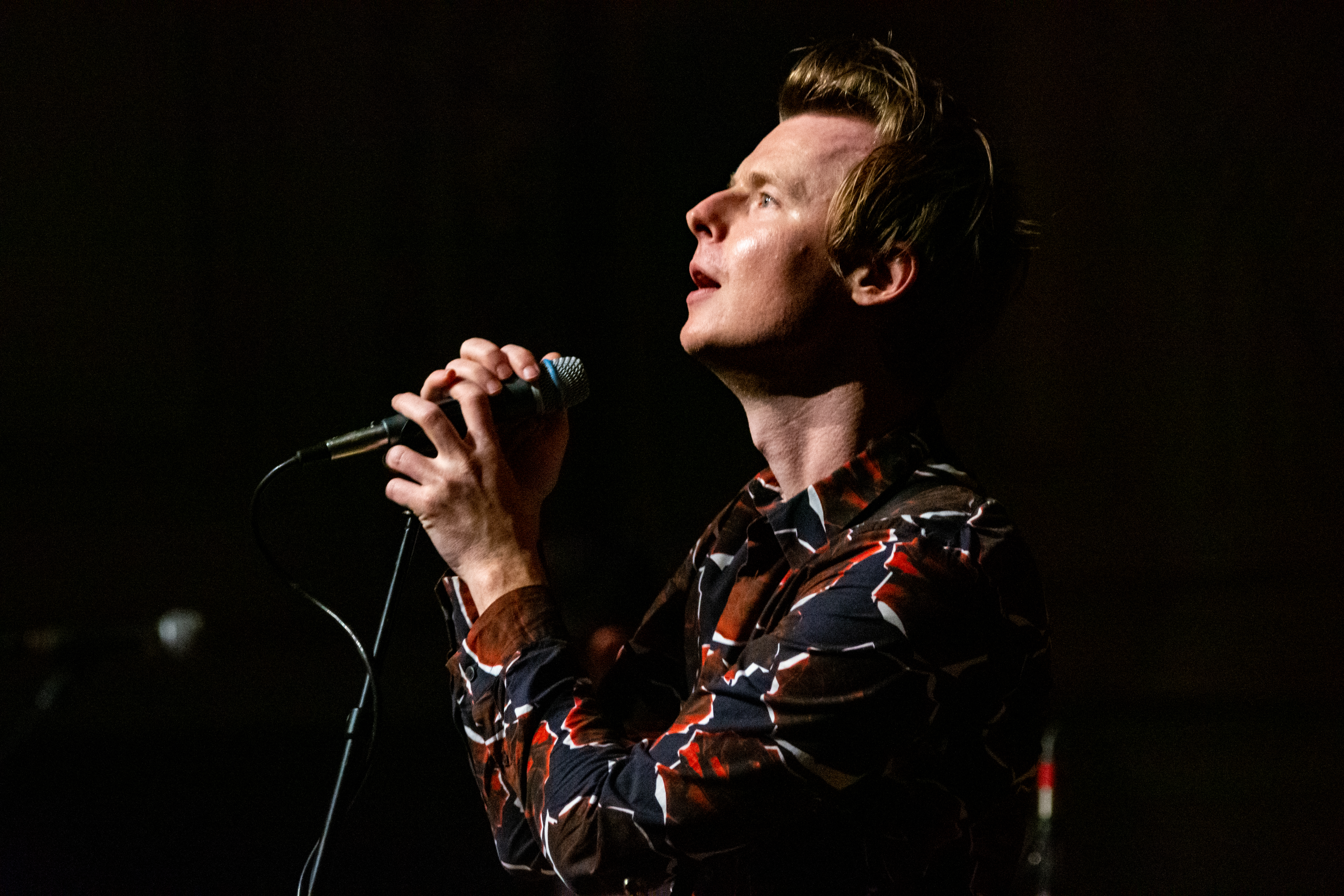 Dear Boy performing at Orpheum Theatre, Vancouver - concert photography by Michael Caswell