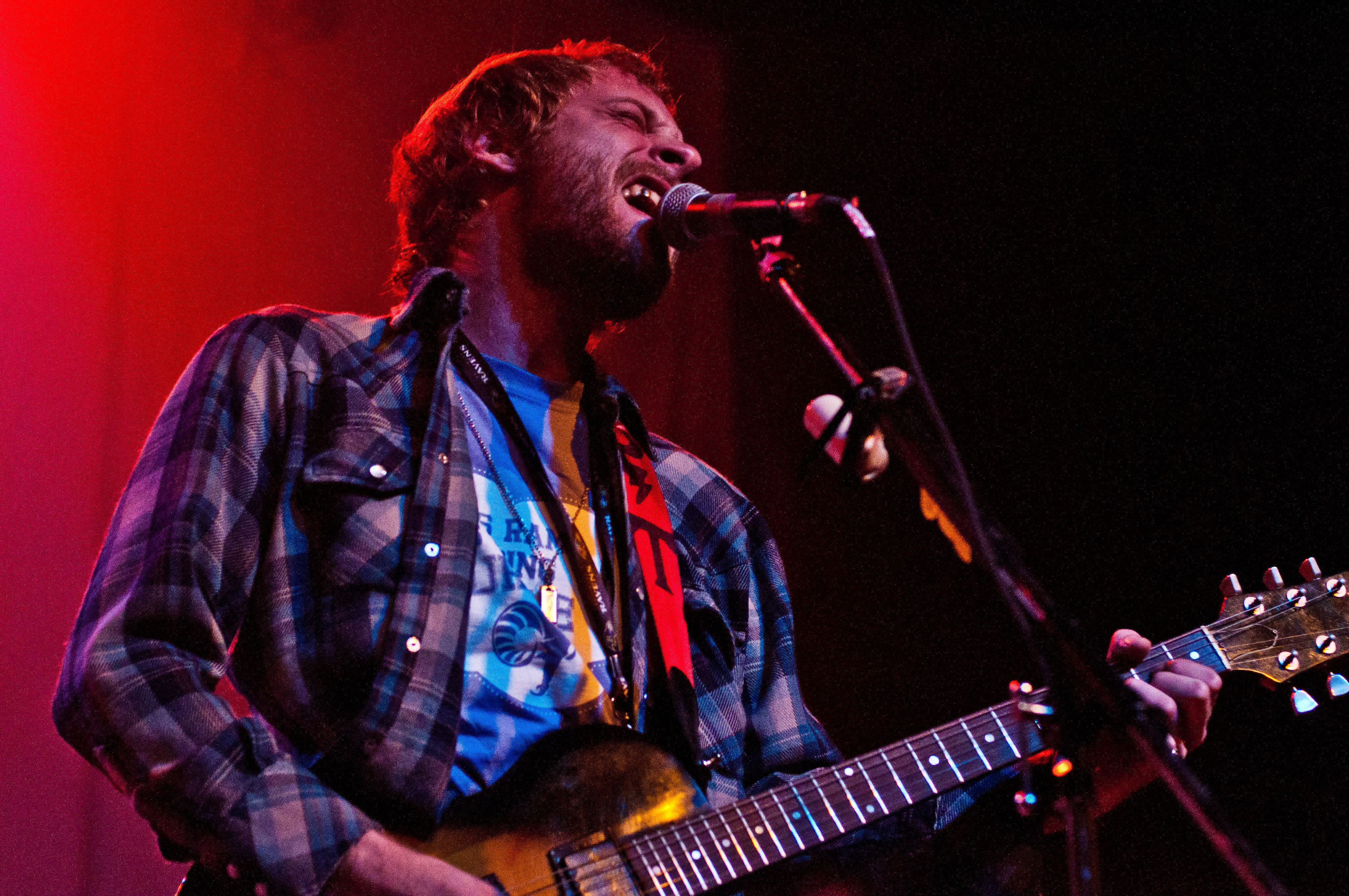Deer Tick performing at Rickshaw Theatre, Vancouver - concert photography by Michael Caswell
