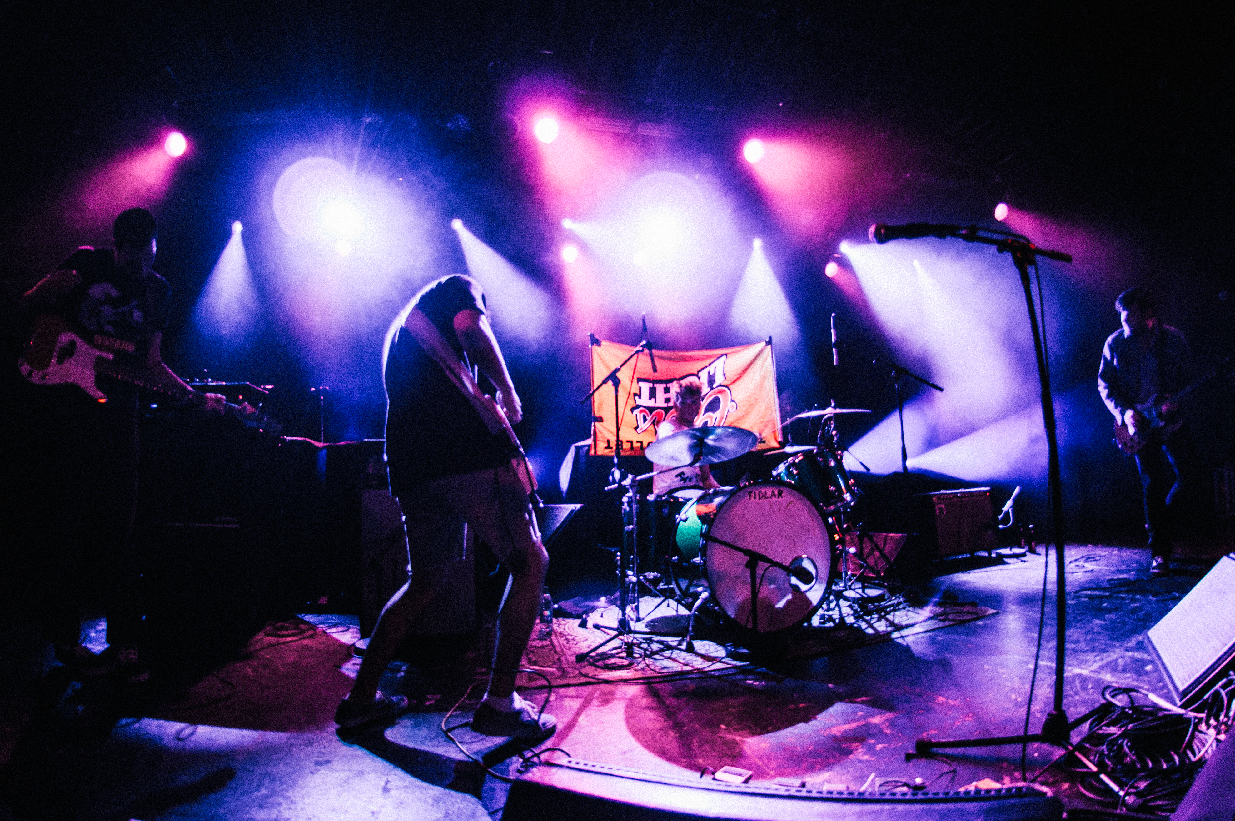 FIDLAR performing at Commodore Ballroom, Vancouver - concert photography by Michael Caswell