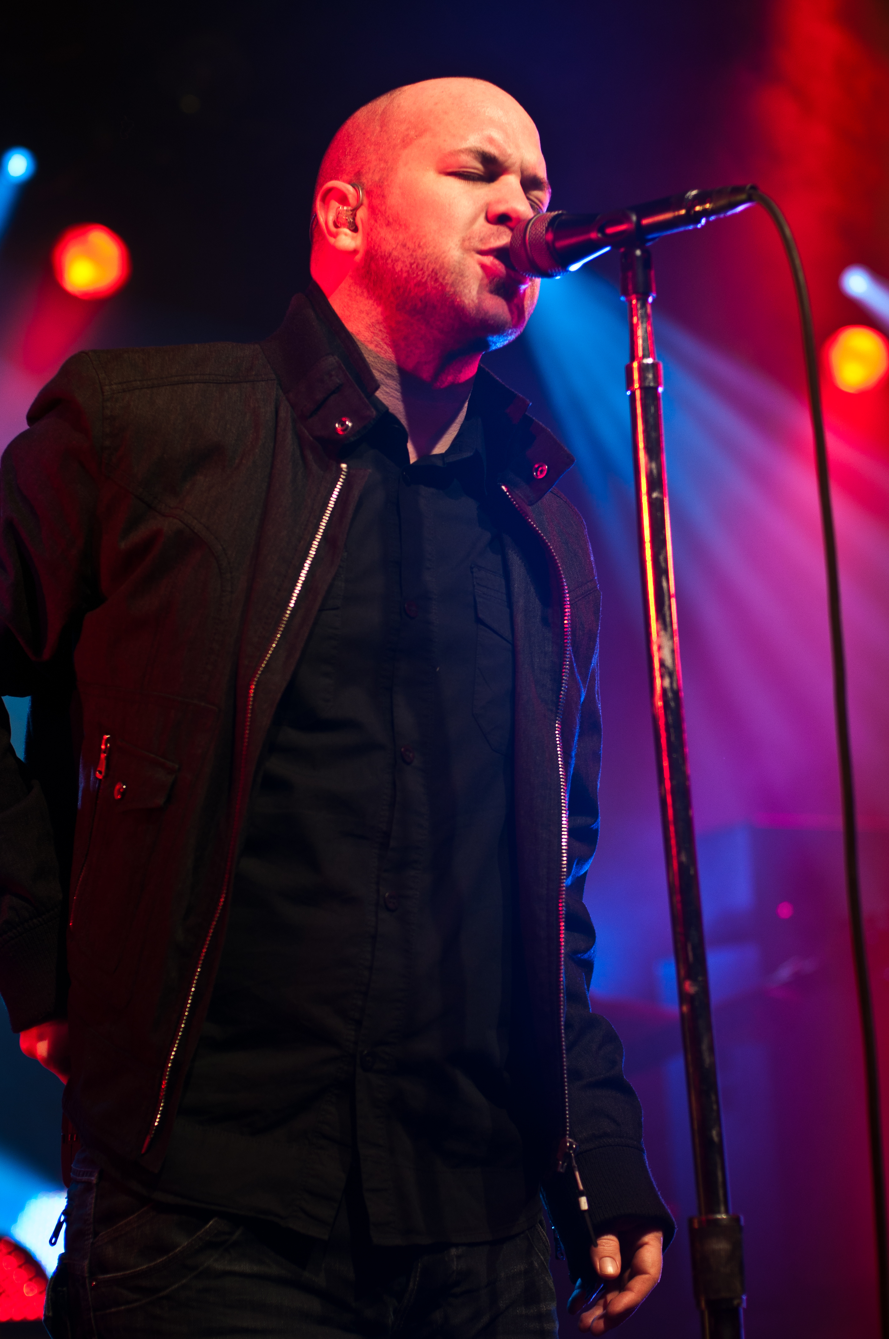 Finger 11 performing at Commodore Ballroom, Vancouver - concert photography by Michael Caswell