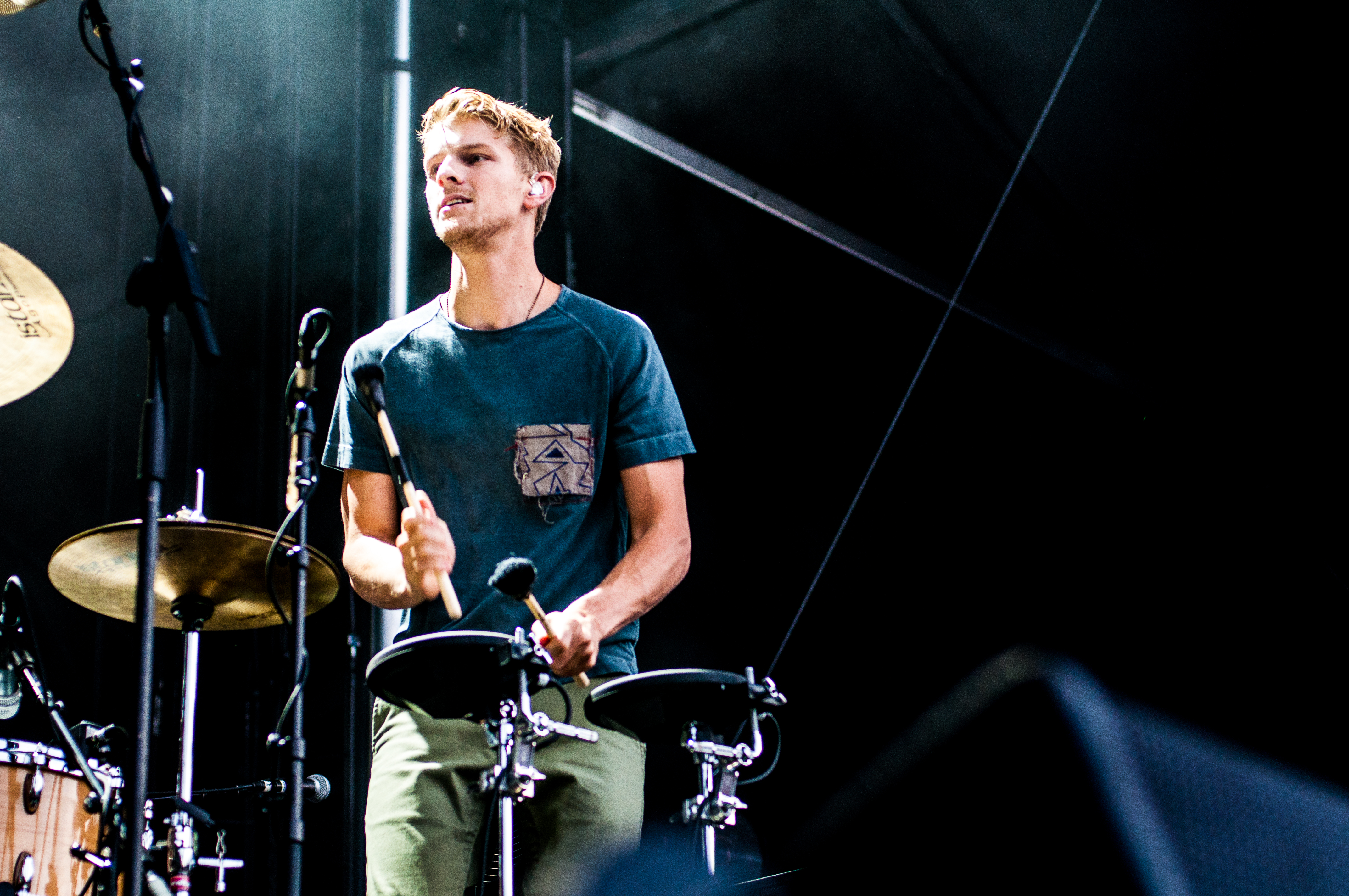 Foster The People performing at Deer Lake Park, Vancouver - concert photography by Michael Caswell