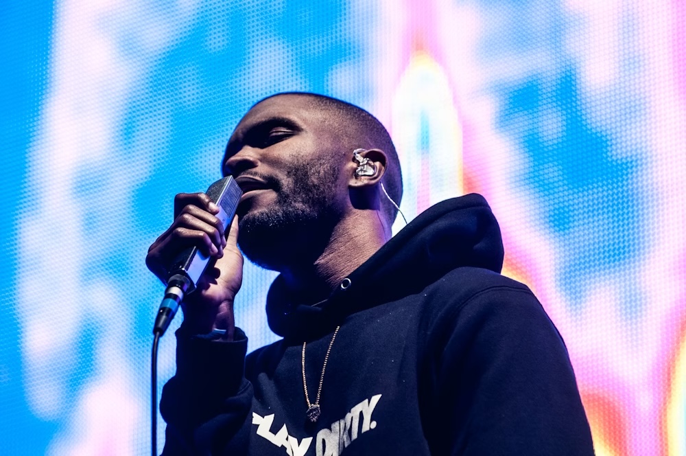 Frank Ocean performing at Pemberton Festival, Vancouver - concert photography by Michael Caswell