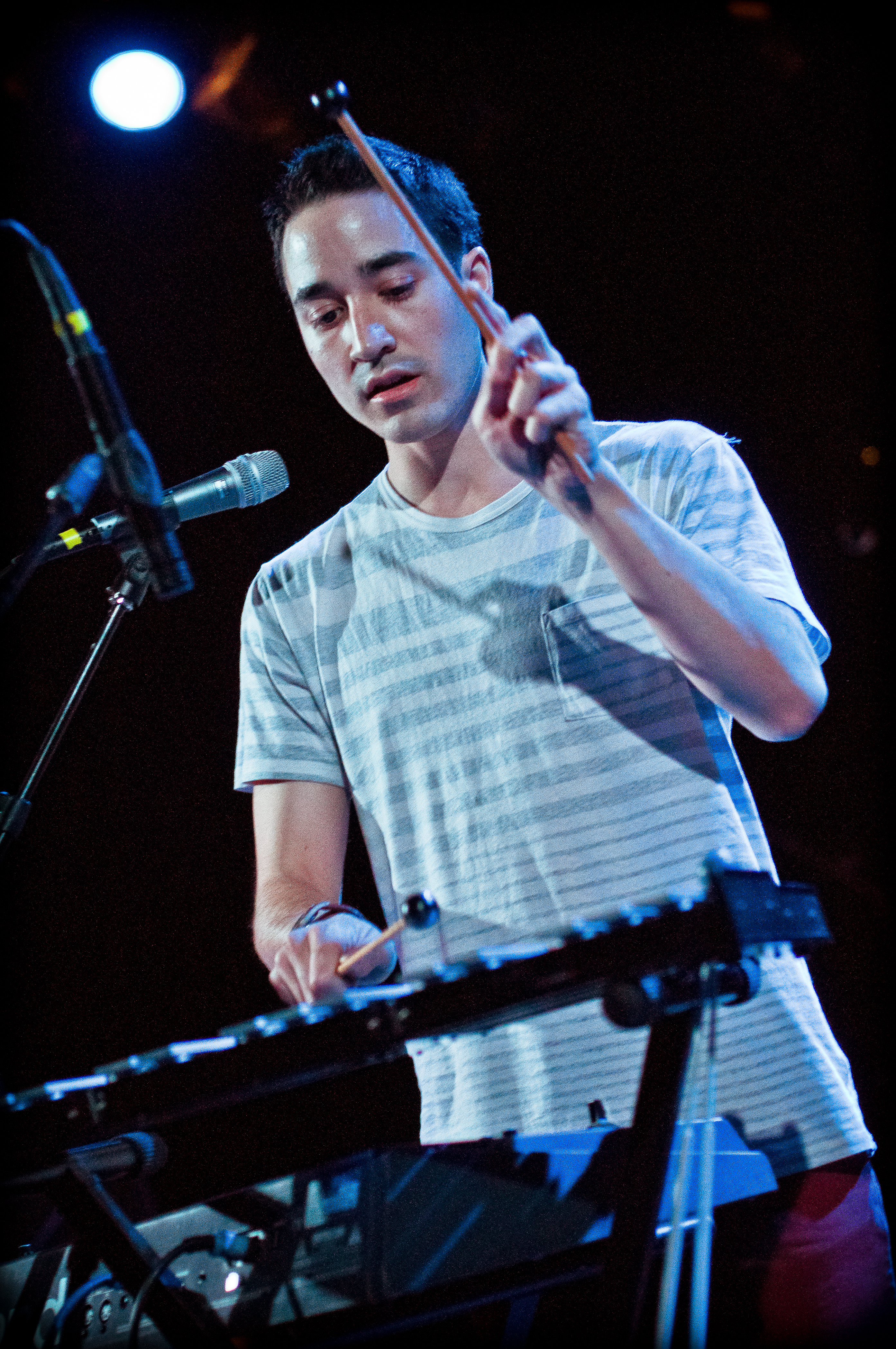 Freelance Whales performing at Commodore Ballroom, Vancouver - concert photography by Michael Caswell