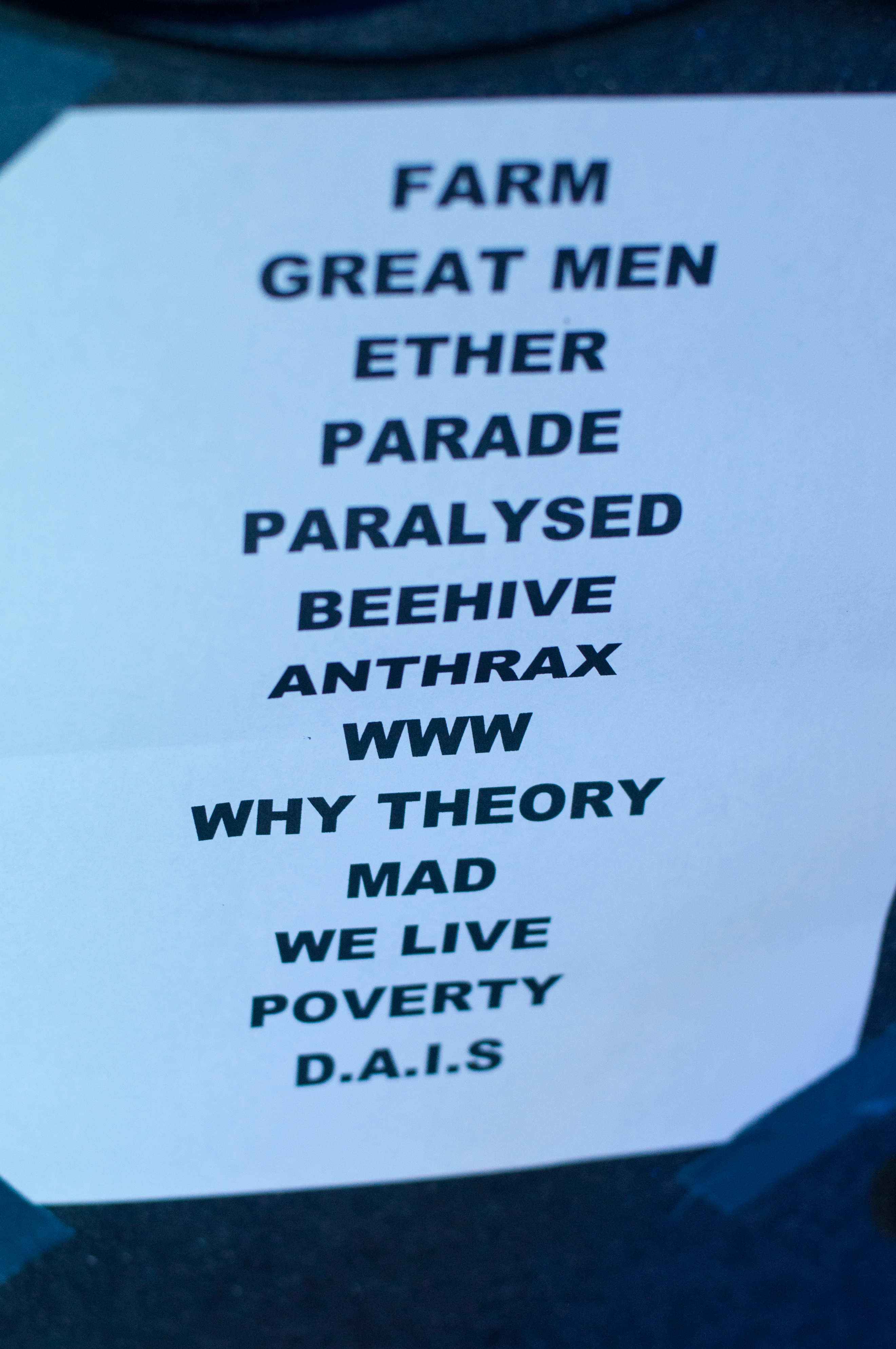 Gang Of Four performing at VENUE, Vancouver - concert photography by Michael Caswell
