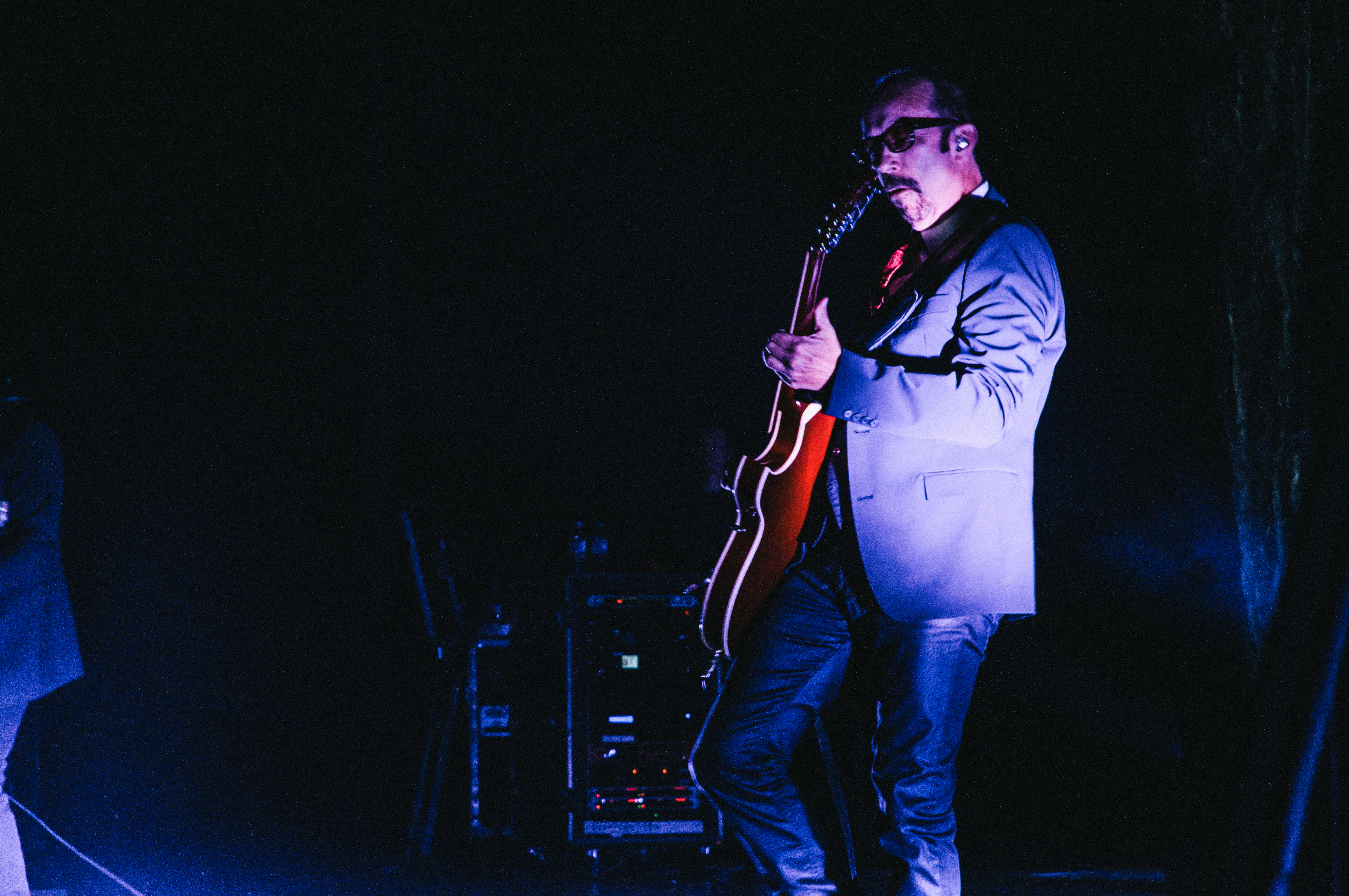 Garbage performing at Centre For The Arts, Vancouver - concert photography by Michael Caswell