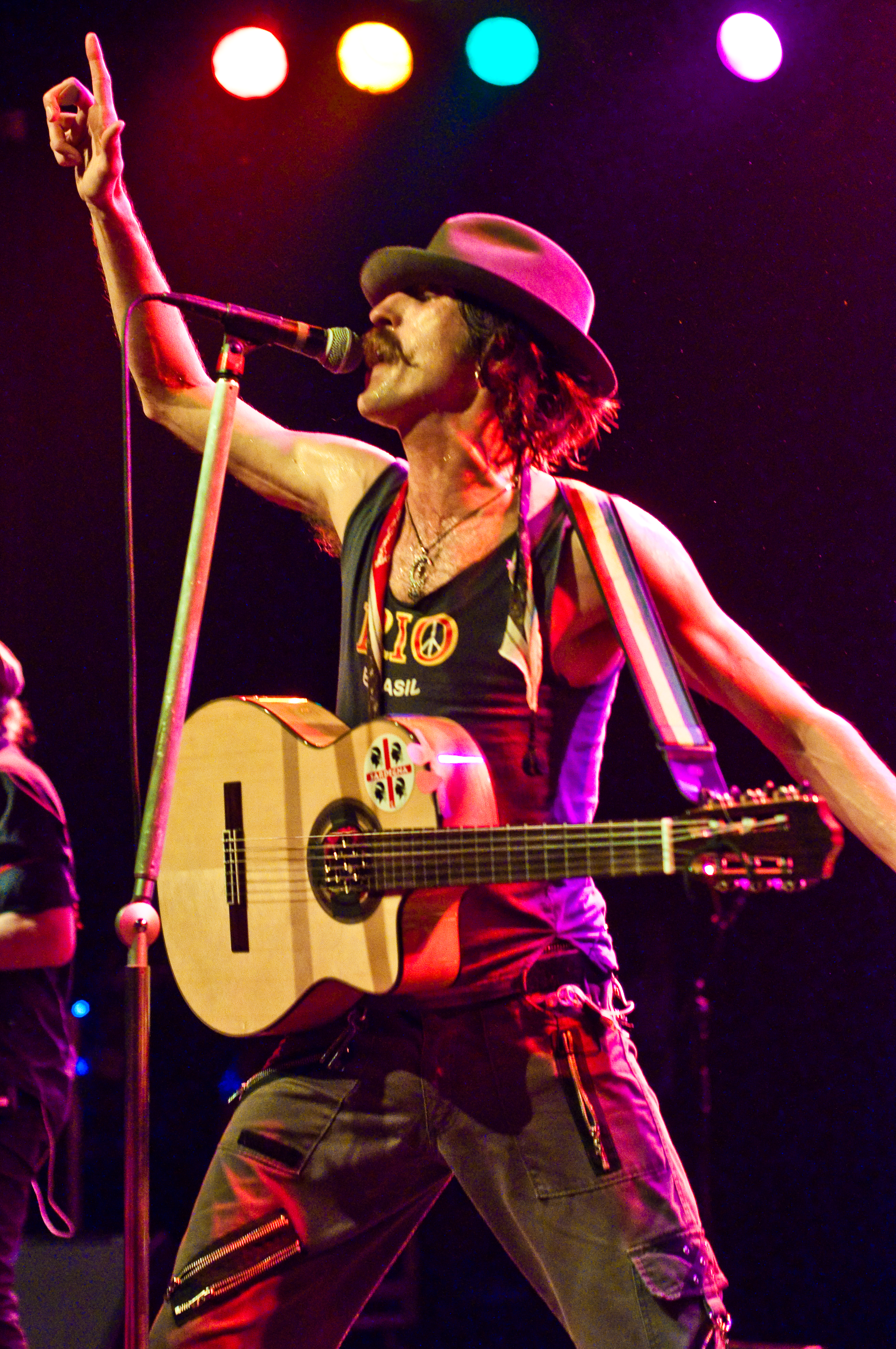 Gogol Bordello performing at Commodore Ballroom, Vancouver - concert photography by Michael Caswell