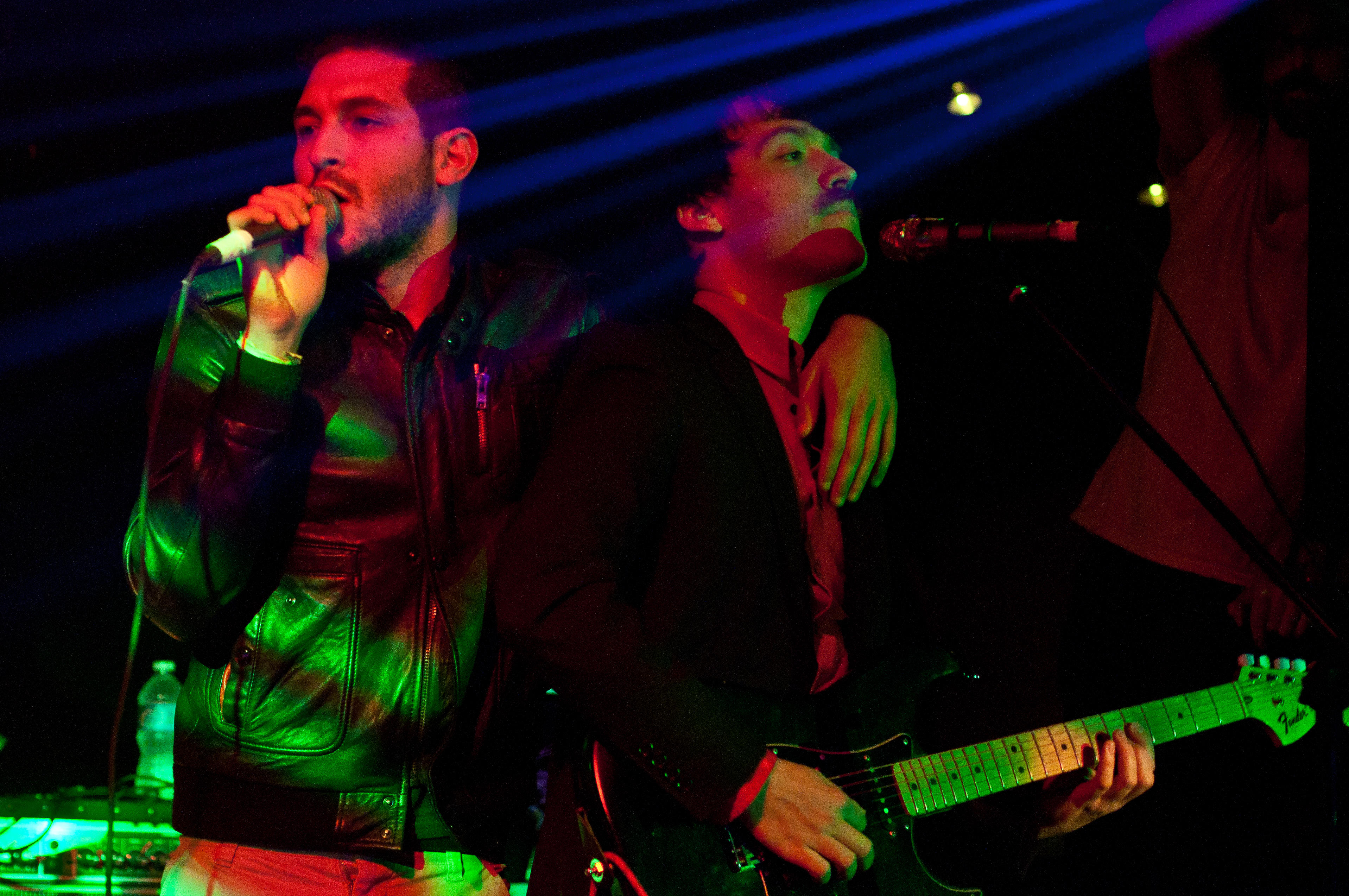 Holy Ghost! performing at Fortune Sound Club, Vancouver - concert photography by Michael Caswell